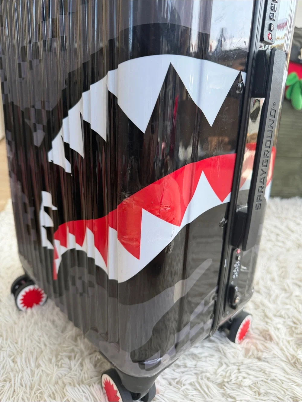 Sprayground 3AM Sharknautics 22” Carry-On Luggage SOLDOUT FOREVER
